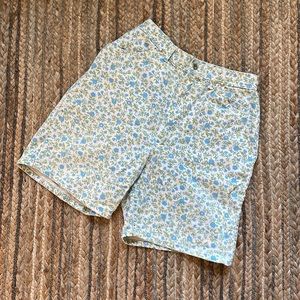 RARE VINTAGE WRANGLERS FLORAL PRINT SHORTS